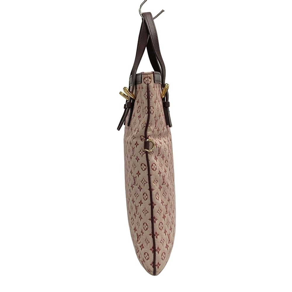 Louis Vuitton Leather Cotton Cherry Francoise Handbag